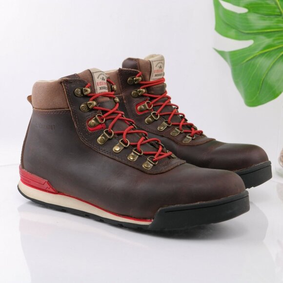 ridgemont Other - Ridgemont Mens WTP Hiking Boot Size 9 Sneaker Hybrid Brown Leather Lace-Up